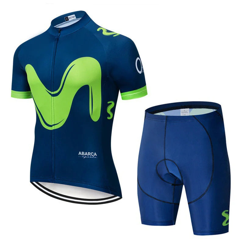 Movistar - Set med cykelkläder för professionella cyklister