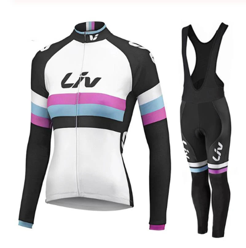 LIV V2 – PRO damernas vintercykelset med hängselbyxor